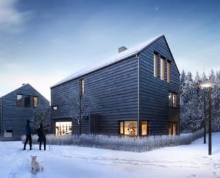 14 nye eneboliger og 6 rekkehus